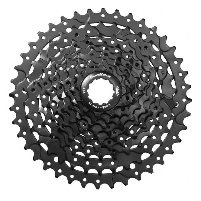 Sunrace CSM980 - 9 Speed MTB Cassette 11-40T - Black