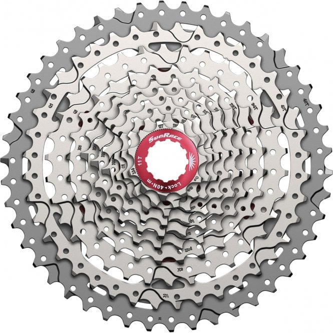 Sunrace CSMX3 - 10 Speed 11-46T Metallic Cassette