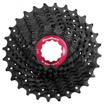 SunRace CSRX1 - 11 Speed Road Cassette 11-36T - Black