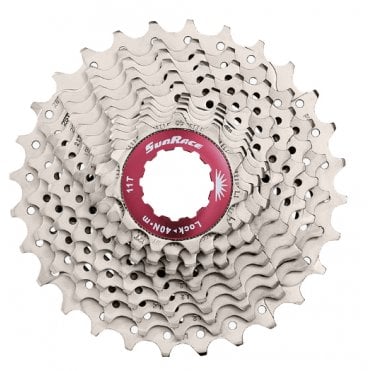 SunRace CSRX11 - 11 Speed Road Cassette 11-34T - Silver