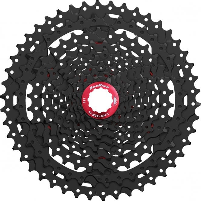 SunRace & Sturmey Archer Sunrace Csmx3 - 10 Speed 11-42T Black Cassette