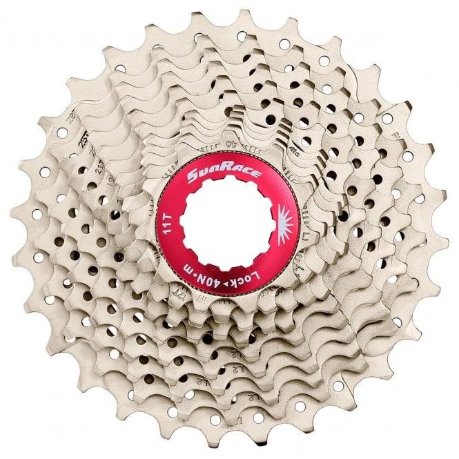 SunRace & Sturmey Archer Sunrace RX1 - 11 Speed 11-28T Metallic Cassette