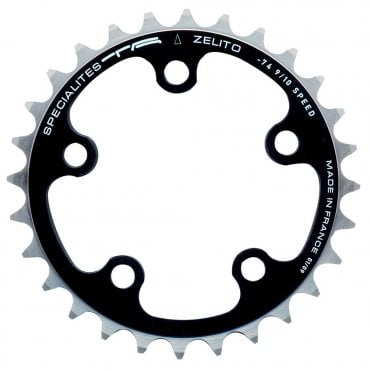 TA 5 Arm 9/10X Triple Chainring 74PCD  - Inner - Black