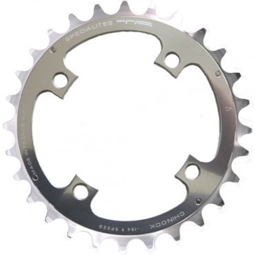 TA Chinook 8/9X  4 Arm Middle Chainrings 104PCD  - Middle - Silver