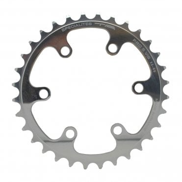 TA Cyclotourist Pro 5 Vis Chainrings - 80PCD - Inner - Silver
