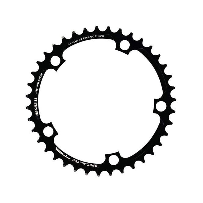TA Hegoa 10/11X Chainring 130PCD - Inner - Black