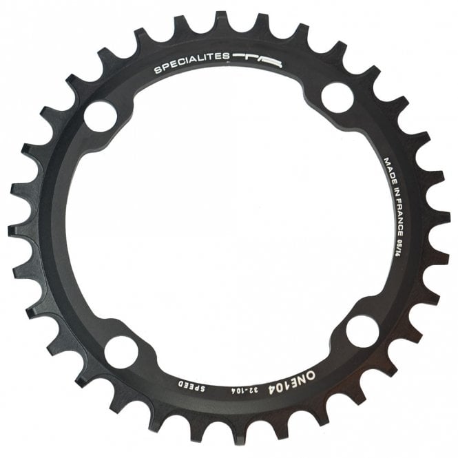 TA One MTB Narrow/Wide 104PCD - I/O 10/11/12X - Black