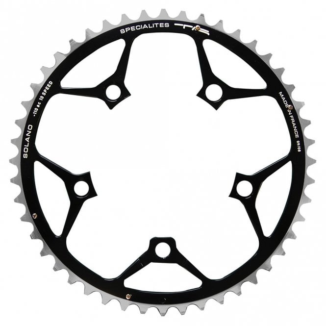 TA Solano 9/10X Campag CT (Dished) 110PCD - Outer - Black