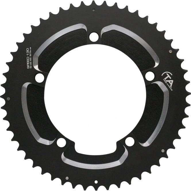 TA Speed 2 10/11X Chainrings 130PCD - Black
