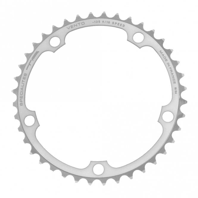 TA Vento 9/10X Campagnolo Chainring 135PCD - 42T - Inner - Silver