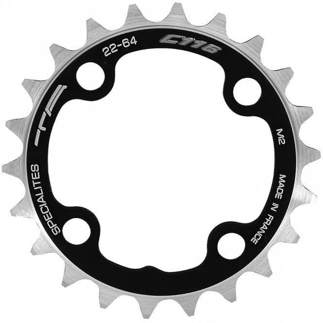 TA XTR 04 Compatible Chainrings C116  - Black