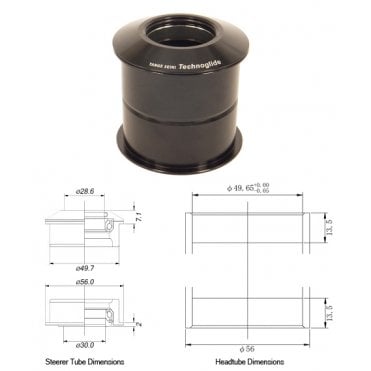 Tange Seiki Technoglide 1.5ZSR Semi Integrated Headset