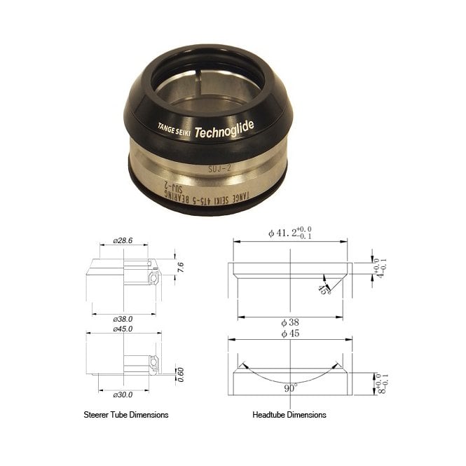 Tange Seiki Technoglide IS22 Fully Integrated Headset