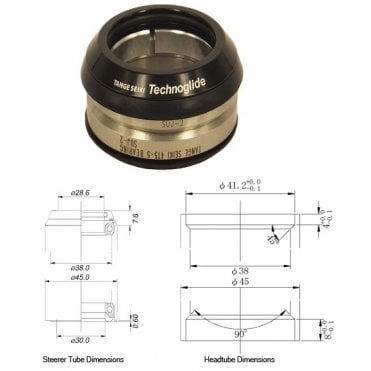 Tange Seiki Technoglide IS22 Fully Integrated Headset