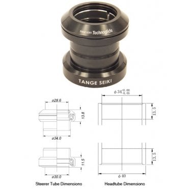Tange Seiki Technoglide J-27 A/Headset 1 1/8 inch