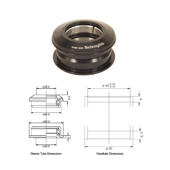 Tange Seiki Technoglide ZS22 Semi Integrated Headset