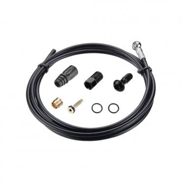 Tektro Disc Brake Hose Kit 5.5MM - 3200MM - Banjo Fitting - Black
