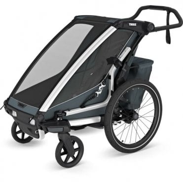 Thule Chariot Cross 2 - Single Child Carrier With Cycling and Strolling Kit