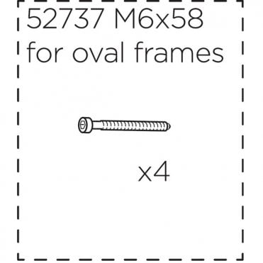Thule Fitting Screws for Ridealong - Long 58 mm