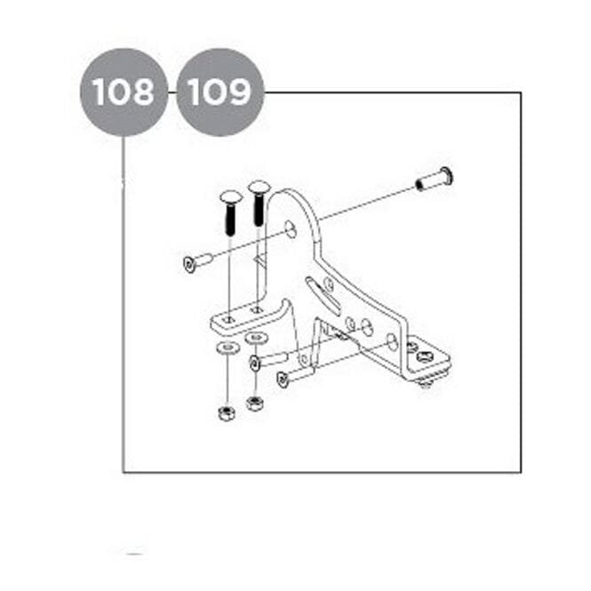 Thule Replacement Right Suspension Assembly - Chariot Cross & Lite 2017+