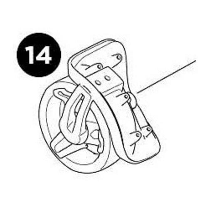 Thule Roundtrip Transition Wheel Assembly With Wrap - Right