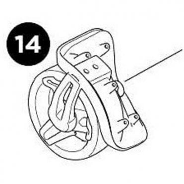 Thule Roundtrip Transition Wheel Assembly With Wrap - Right