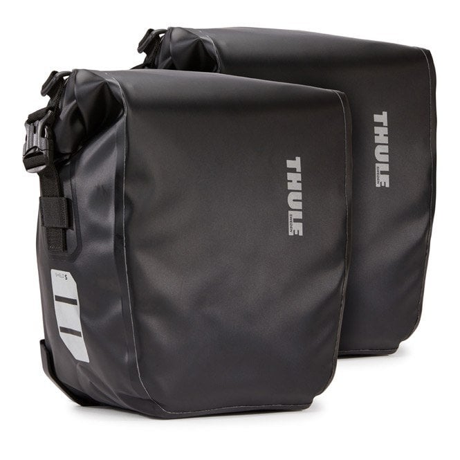 Thule Shield Panniers  - Pair - 13 litre each - Black