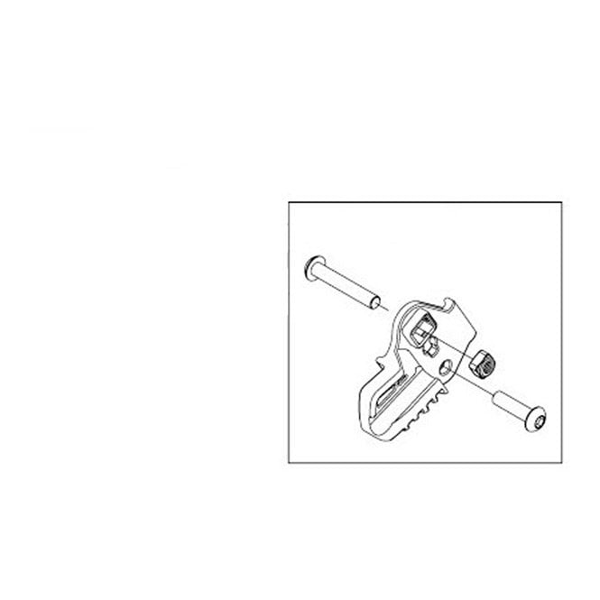 Thule Spare Cross Cargo Bag Hinge Bracket Right
