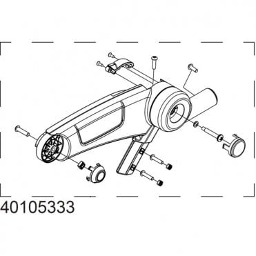 Thule Upper Bracket - Left -x