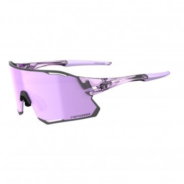 Tifosi Rail Race Sunglasses - Interchangeable Clarion Lens L-XL - Crystal Purple