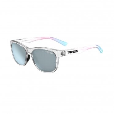 Tifosi Swank Single Lens Sunglasses 2024 Avant Clear/Smoke Bright Blue