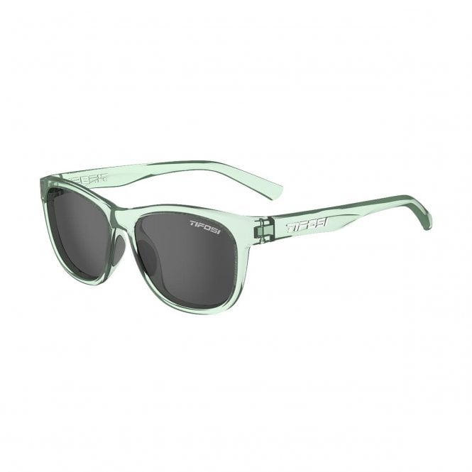 Tifosi Optics Tifosi Swank Single Lens Sunglasses Bottle Green Frame with Smoke lens