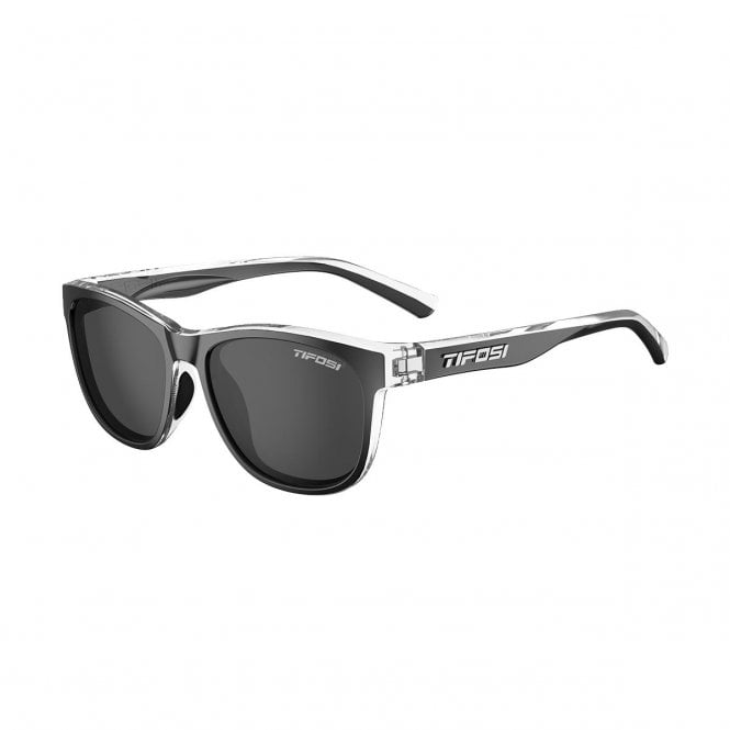 Tifosi Optics Tifosi Swank Single Lens Sunglasses Onyx Clear/ Smoke