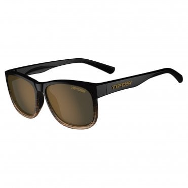 Tifosi Swank XL Single Polarized Lens Sunglasses - Brown Fade