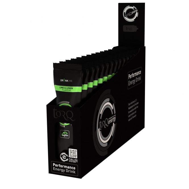 TORQ Energy Drink Single Serve Sachets - 15 x 33g - Lime & Lemon
