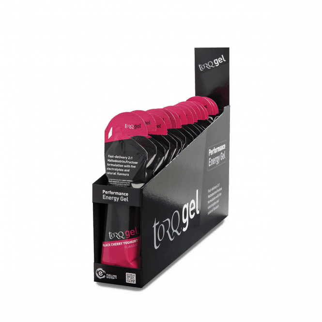 TORQ Energy Gel Black Cherry Yoghurt