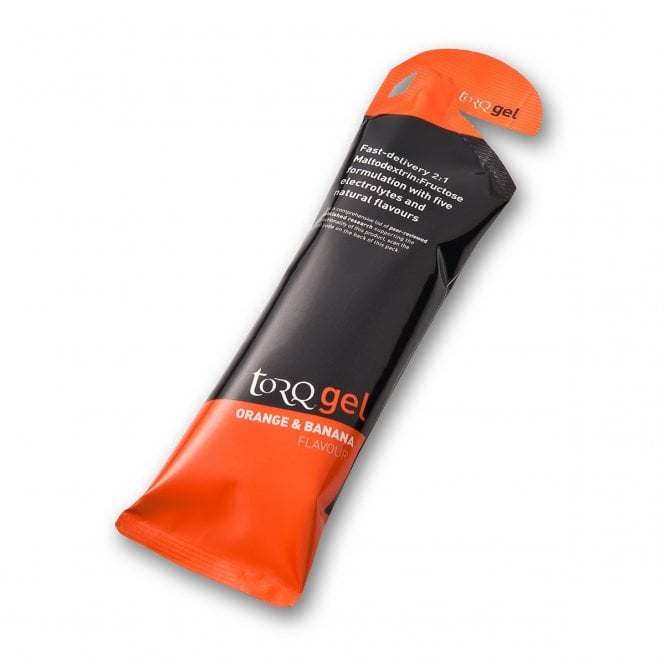 TORQ Energy Gel Orange and Banana - Box 15.