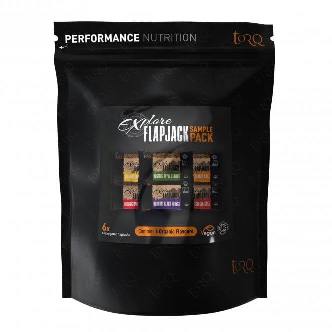 TORQ Explore Flapjack Sampler Pack (Pouch Of 6)
