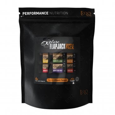 TORQ Torq Explore Flapjack Sampler Pack (Pouch Of 6)