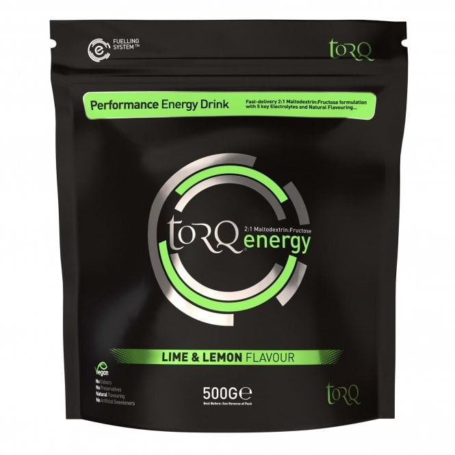 TORQ Natural Energy Drink 500g - Lime & Lemon