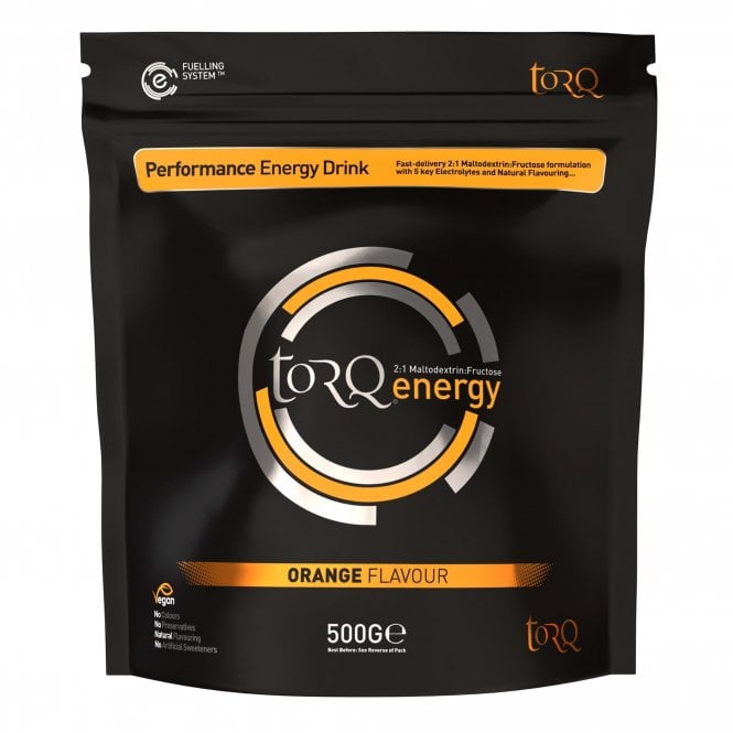 TORQ Natural Energy Drink 500g - Orange
