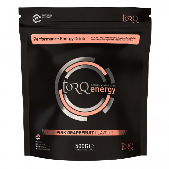 TORQ Natural Energy Drink 500g - Pink Grapefruit