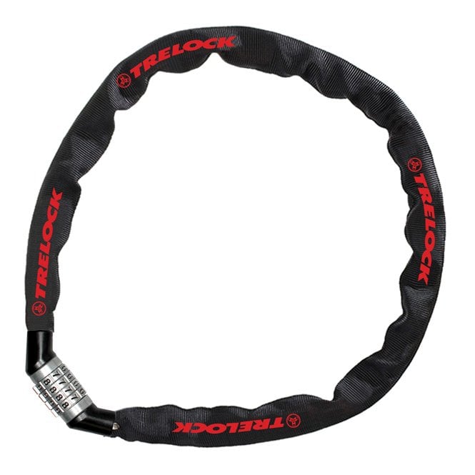 Trelock Chain Lock BC115 60cm x 4mm Combo Black