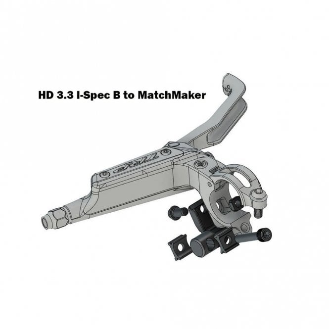 TRP HD 3.3 I-Spec B to SRAM MatchMaker Shifter Adapter