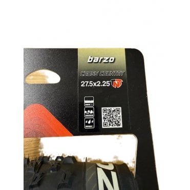 Vittoria Barzo XC TNT TR Tyre - Black Anthracite - 27.5 x 2.25 Inch