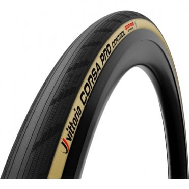 Vittoria Corsa Pro Control TLR G2.0 Folding Tyre - Black Tan - 700 C