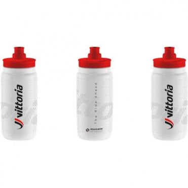 Vittoria Fly Bottle -White/Red - 550 ml