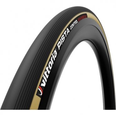 Vittoria Pista Control G2.0 - Folding Clincher Tyre - Black Tan - 700 C