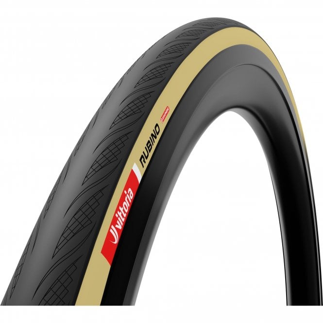Vittoria Rubino V TLR G2.0 Tubeless Tyre - Black /Tan - 700 C