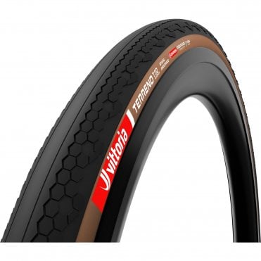 Vittoria Terreno T10 Hardpack Gravel End G2.0 TLR Tyre - Brown - 700 C